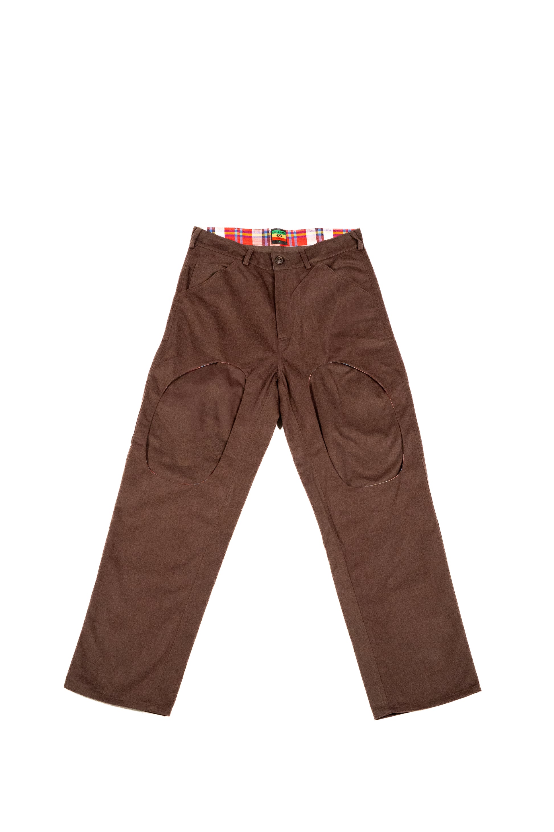⁠⁠BROWN PANT DOUBLE KNEE
